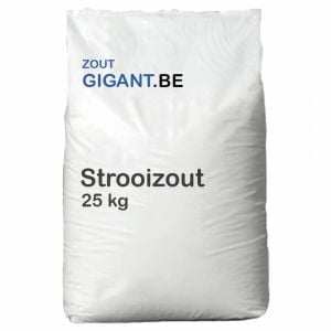 Zak strooizout 25 kg Vooraanzicht