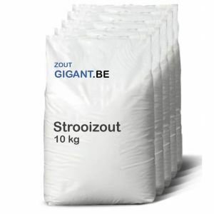 100 zakken van 10kg Strooizout