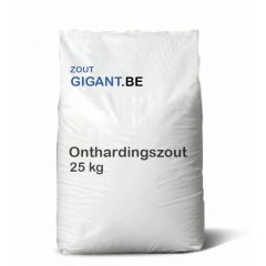20x zak onthardingszout tabletten á 25 kg