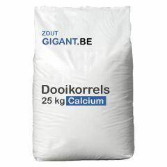 Zak Calcium dooikorrels a 25 kg Vooraanzicht